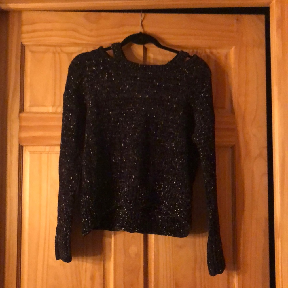 Soft black sweater